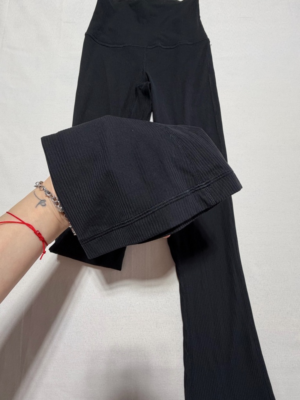 Lululemon Align Ribbed Nulu High-Rise Legging Sz 0 Sporty Athleisure - Picture 3 of 5